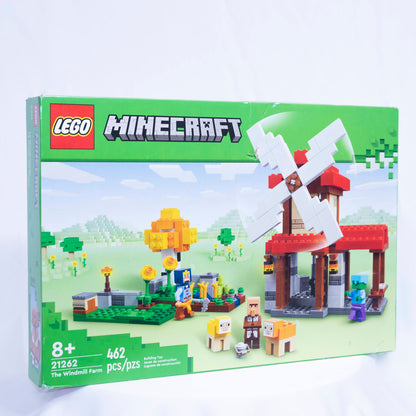 Lego Mindcraft Windmill Farm Box Front