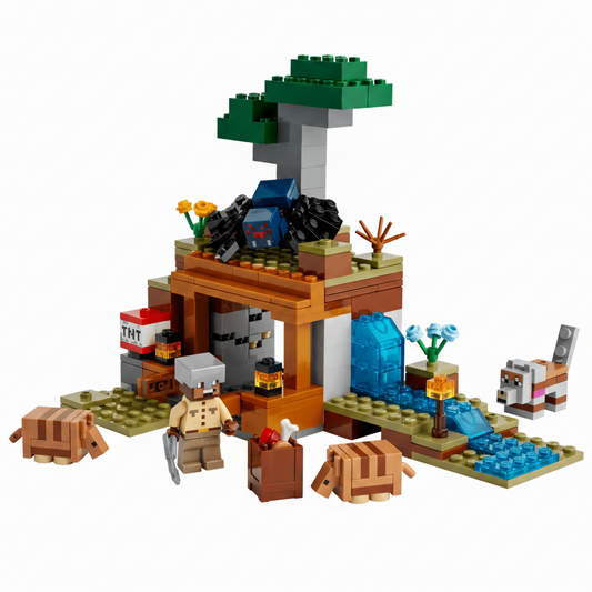 Lego Minecraft Armadillo Mine 