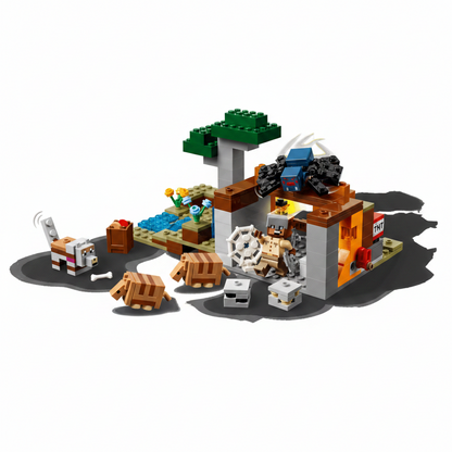 Lego Minecraft Armadillo Mine Action