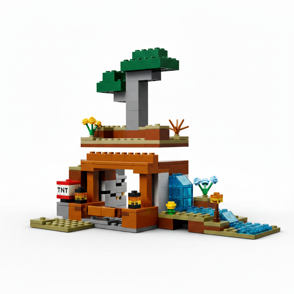 Lego Minecraft Armadillo Mine 