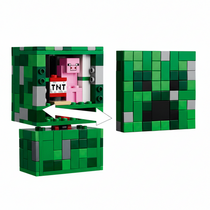 Lego Minecraft The Creeper Zoom