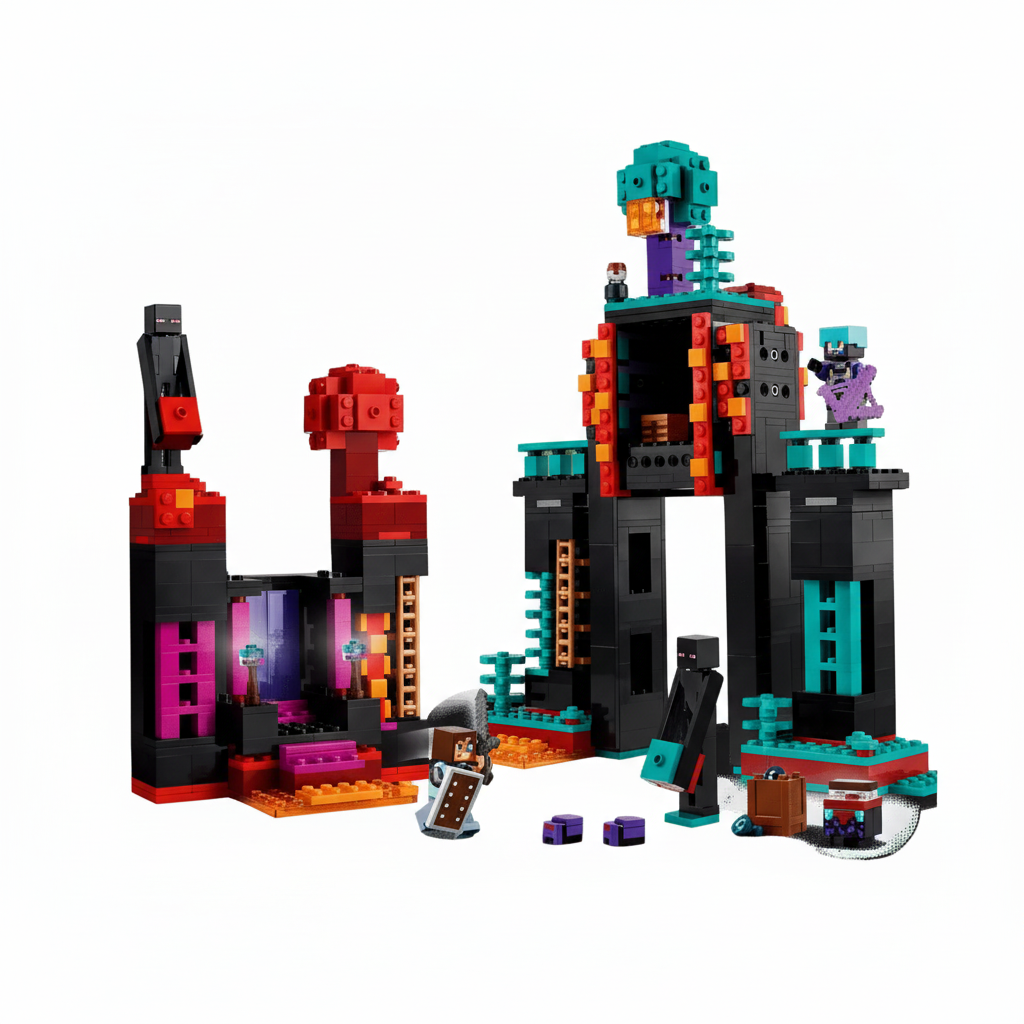 Lego Minecraft Enderman Tower Set