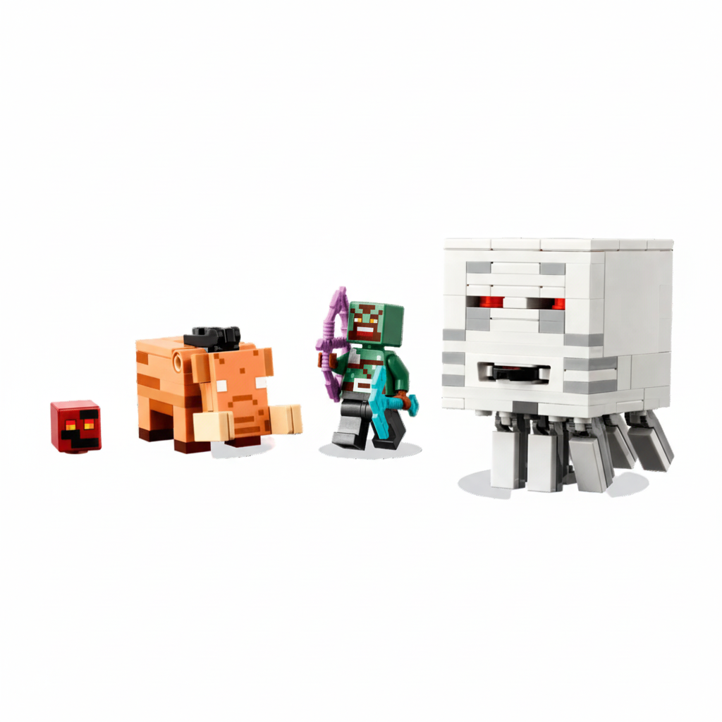 Lego Minecraft Nether Portal Ambush Figures