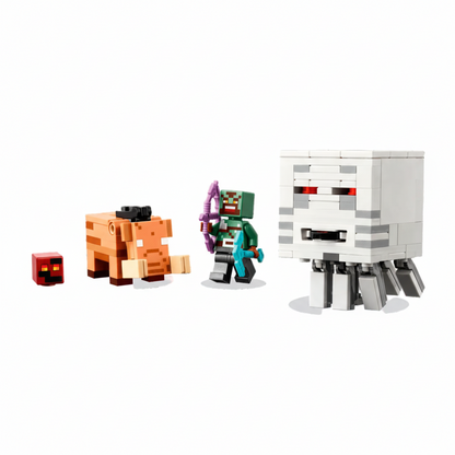 Lego Minecraft Nether Portal Ambush Figures
