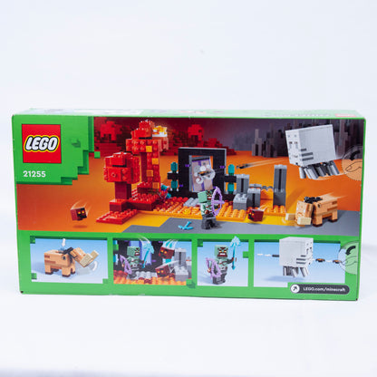 Lego Minecraft Nether Portal Ambush Box Back