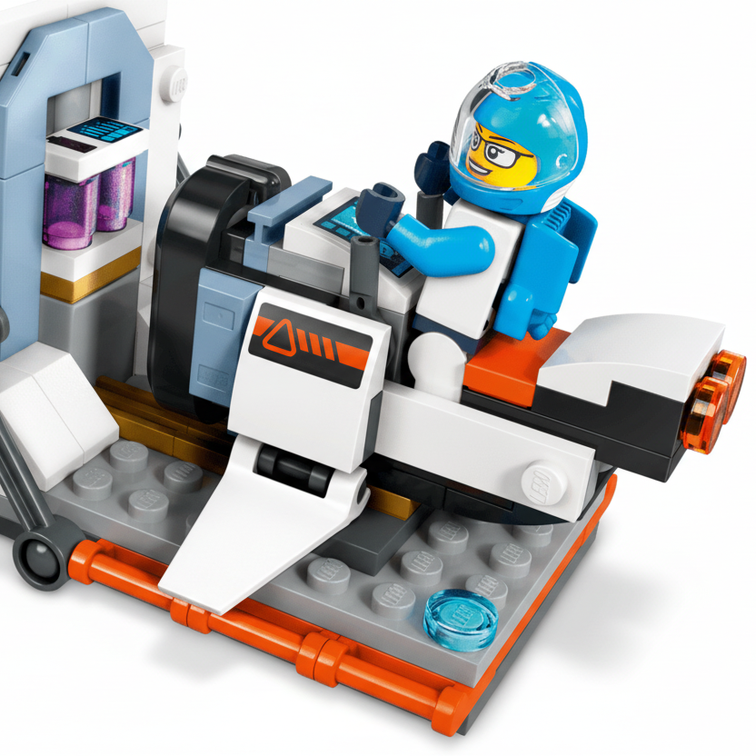 Lego City Modular Space Station Ship
