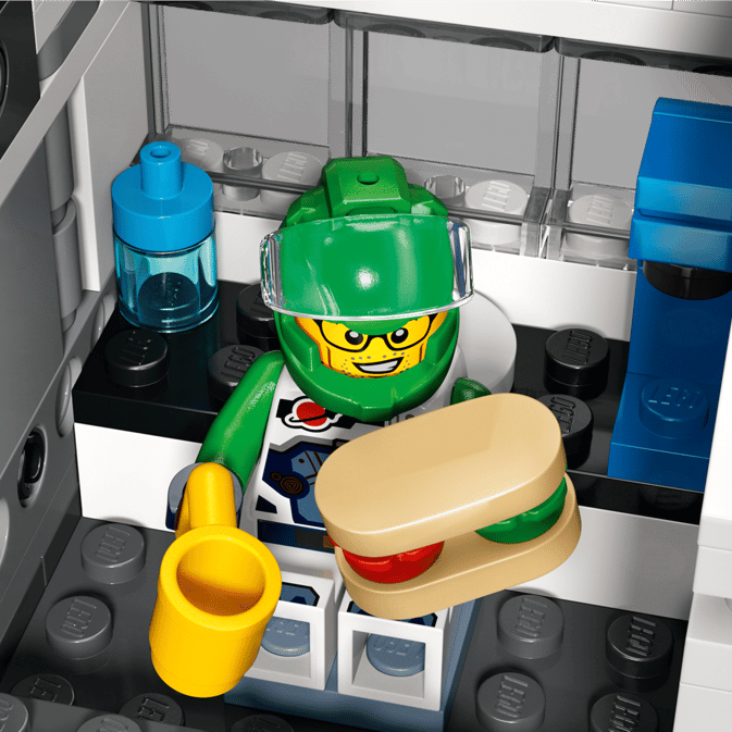 Lego City Modular Space Station Inside