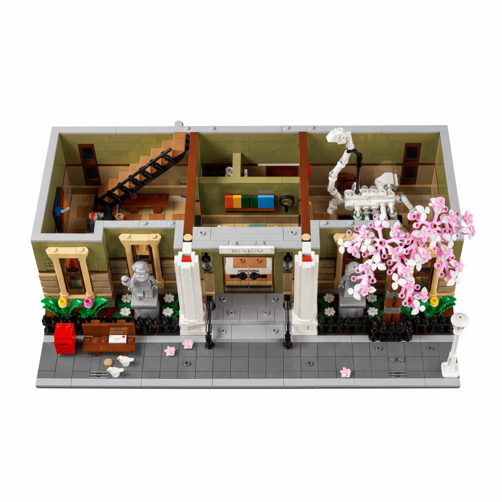 Lego Icons Natural History Museum 1st Level