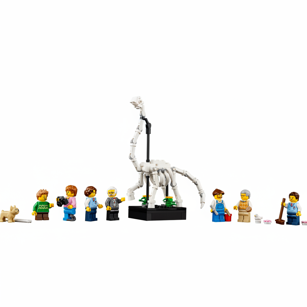 Lego Icons Natural History Museum Figures