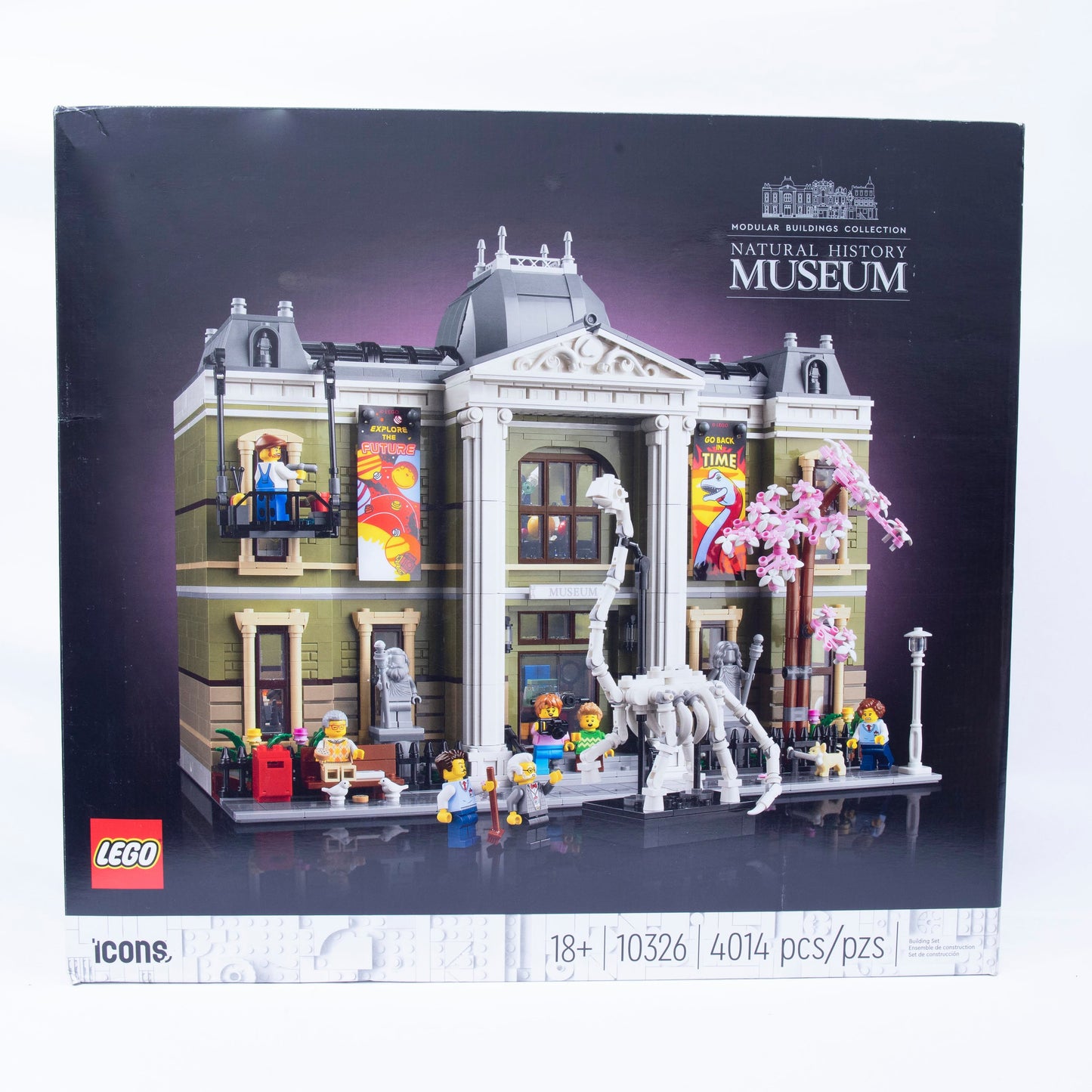 Lego Icons Natural History Museum  Box Front