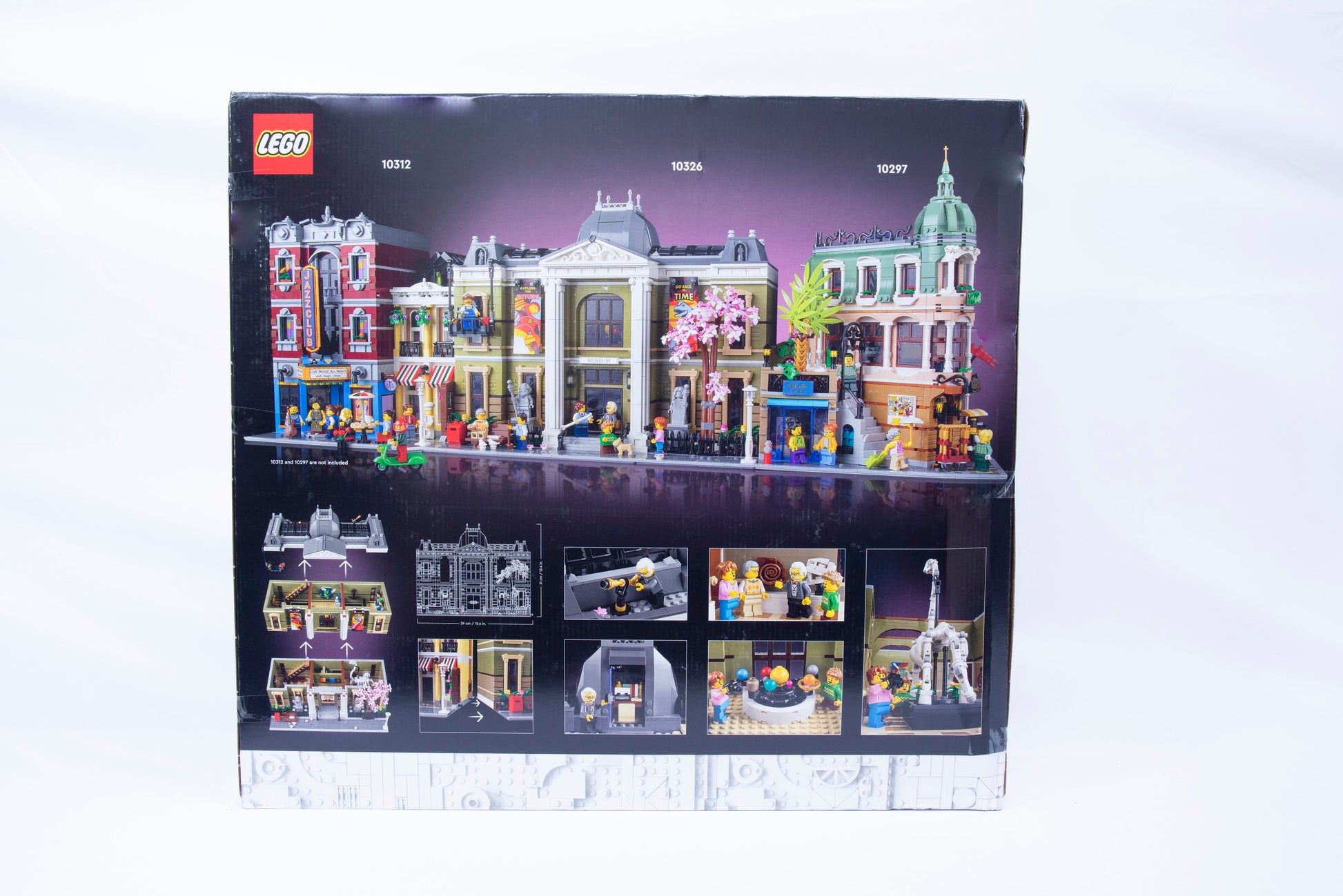 Lego Icons Natural History Museum Box Back