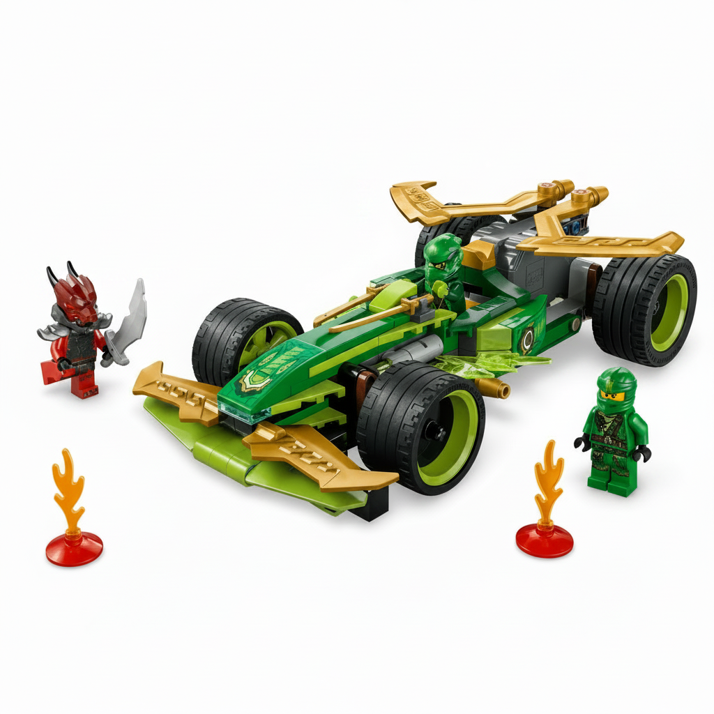 Lego Ninjago Lloyd's Pull Back Race Car
