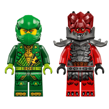 Lego Ninjago Lloyd's Pull Back Race Car figures
