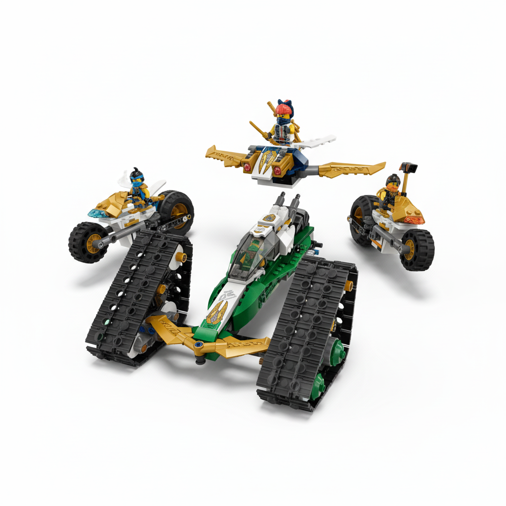 Lego Ninjago Ninja Team Combo Vehicles