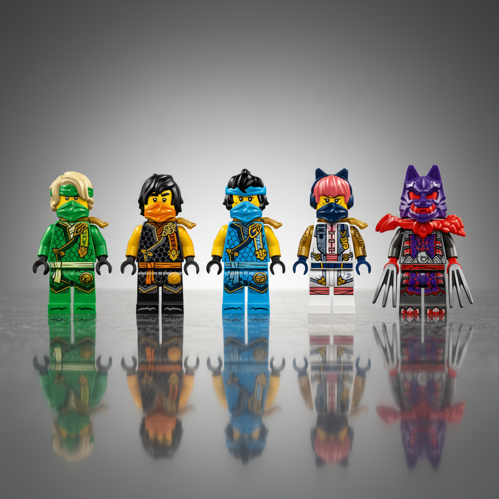 Lego Ninjago Ninja Team Combo Vehicle Figures