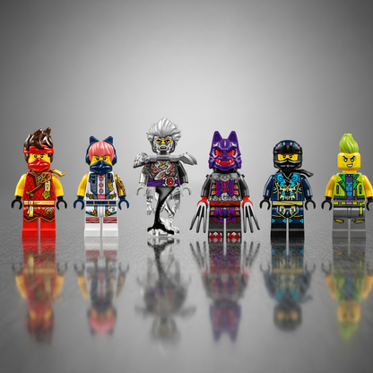 Lego Ninjago Tournament Battle Arena Figures