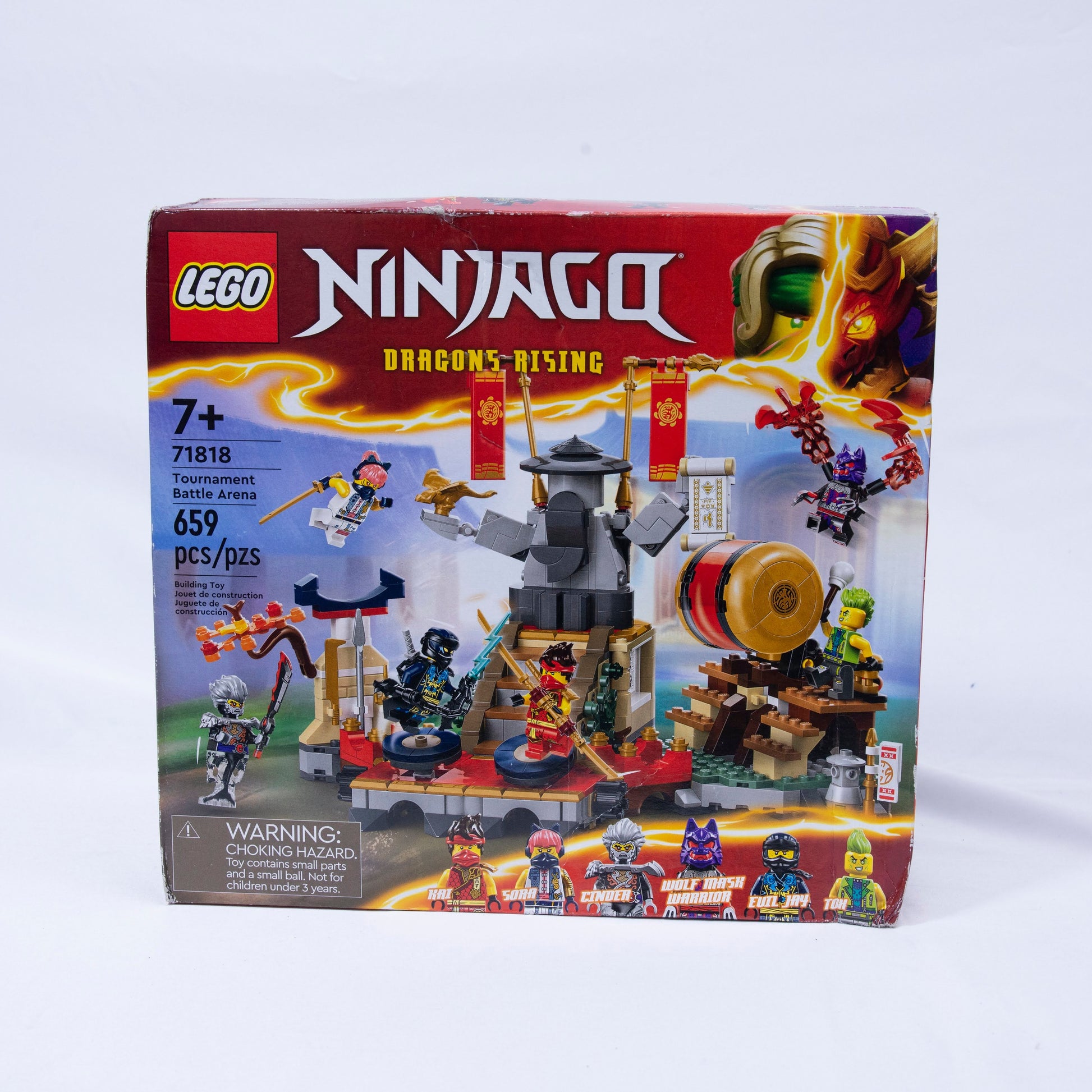 Lego Ninjago Tournament Battle Arena Box Front
