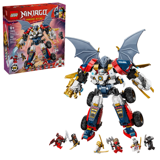 Lego Ninjago Zanes Ultra Mech Set