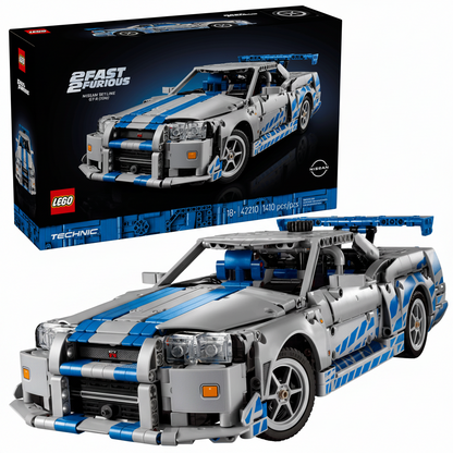 Lego Technic 2 Fast 2 Furious Nissan Skyline Set