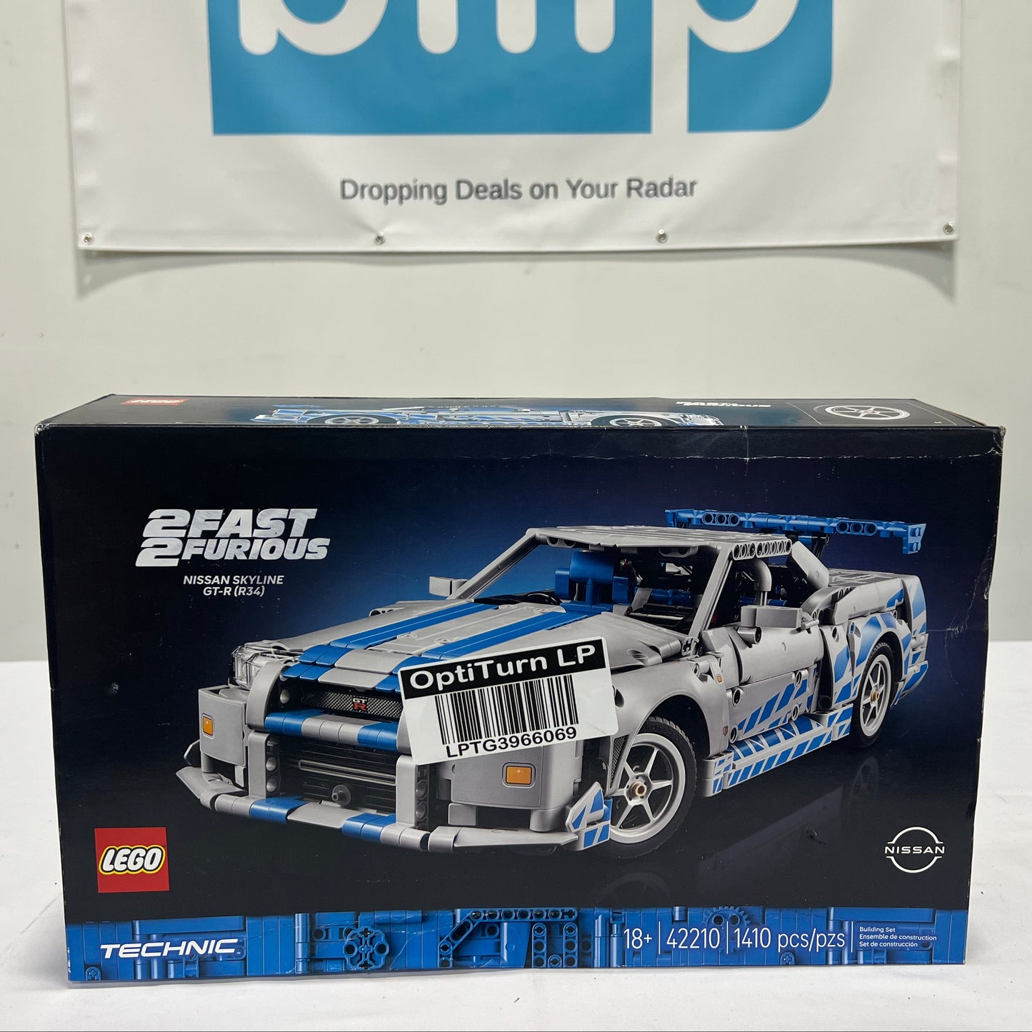 Lego Technic 2 Fast 2 Furious Nissan Skyline Box Front