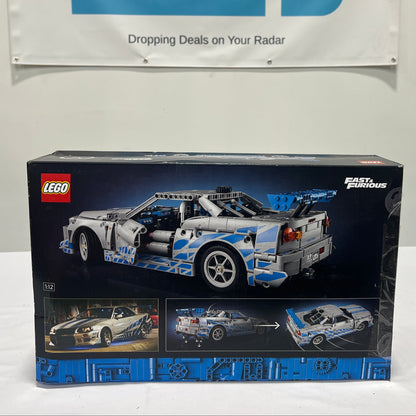 Lego Technic 2 Fast 2 Furious Nissan Skyline Box Back