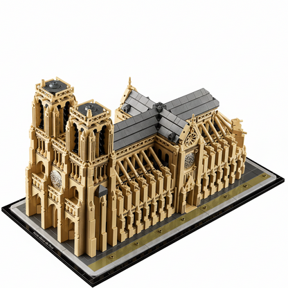 Lego Architecture Notre Dame Top View