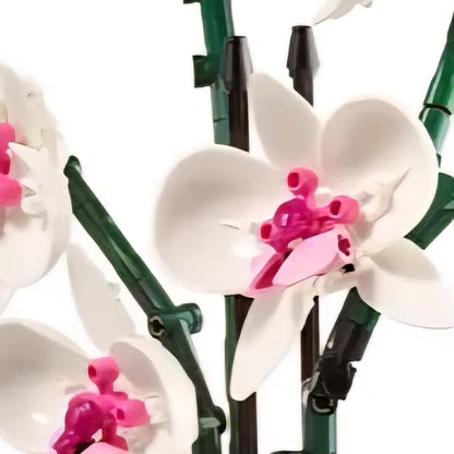 Lego Orchid Zoom In