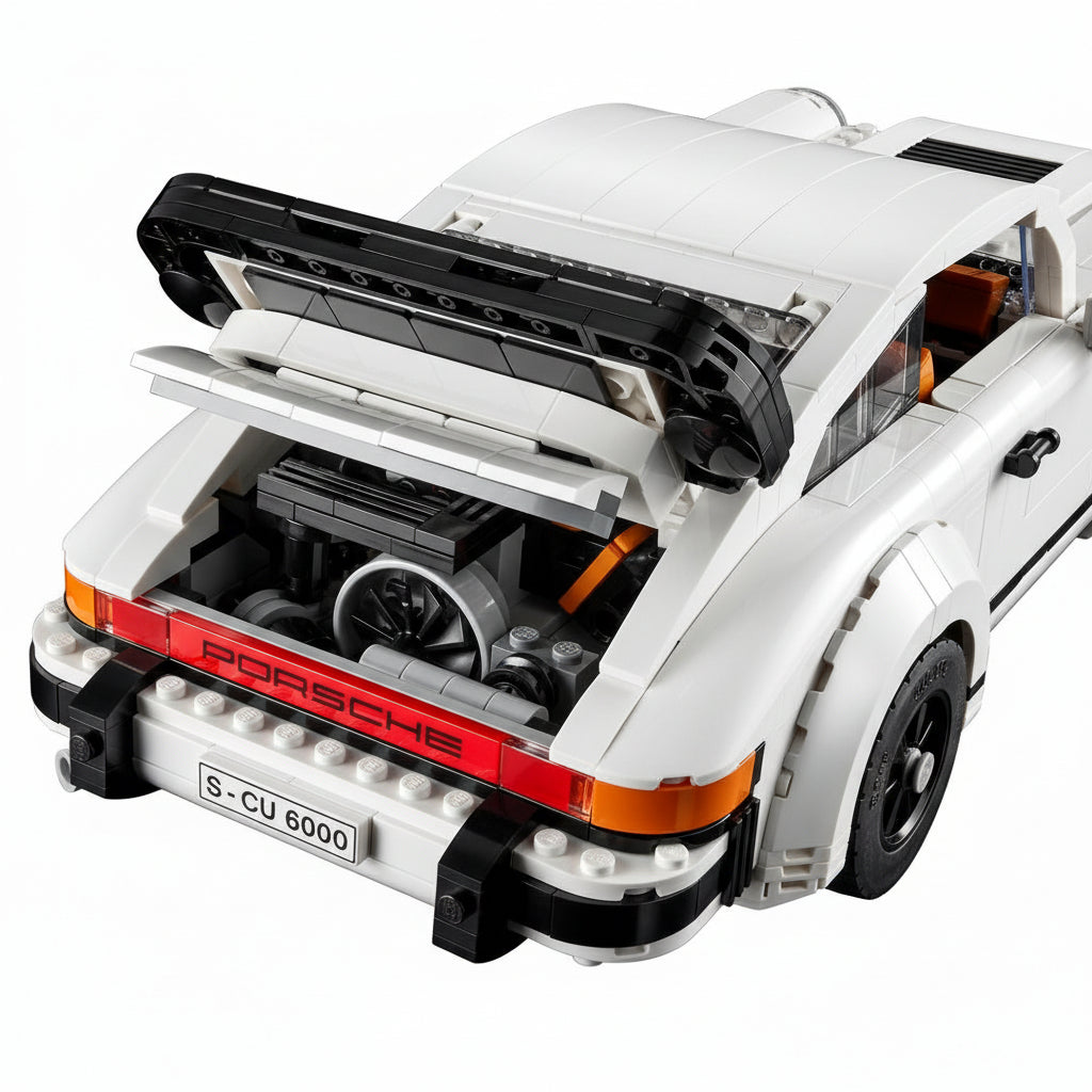 Lego Porsche 911 Trunk Engine