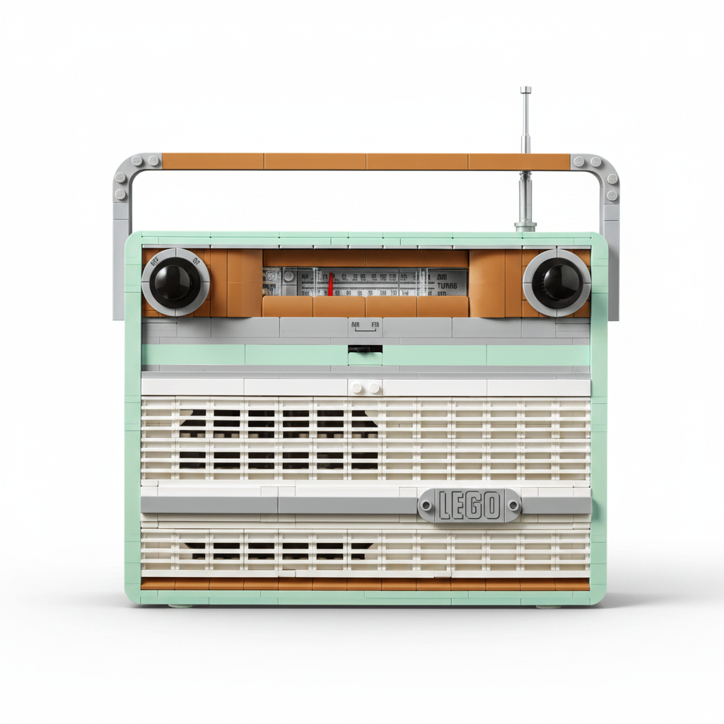 Lego Retro Radio Front
