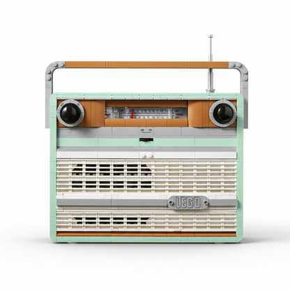 Lego Retro Radio Front