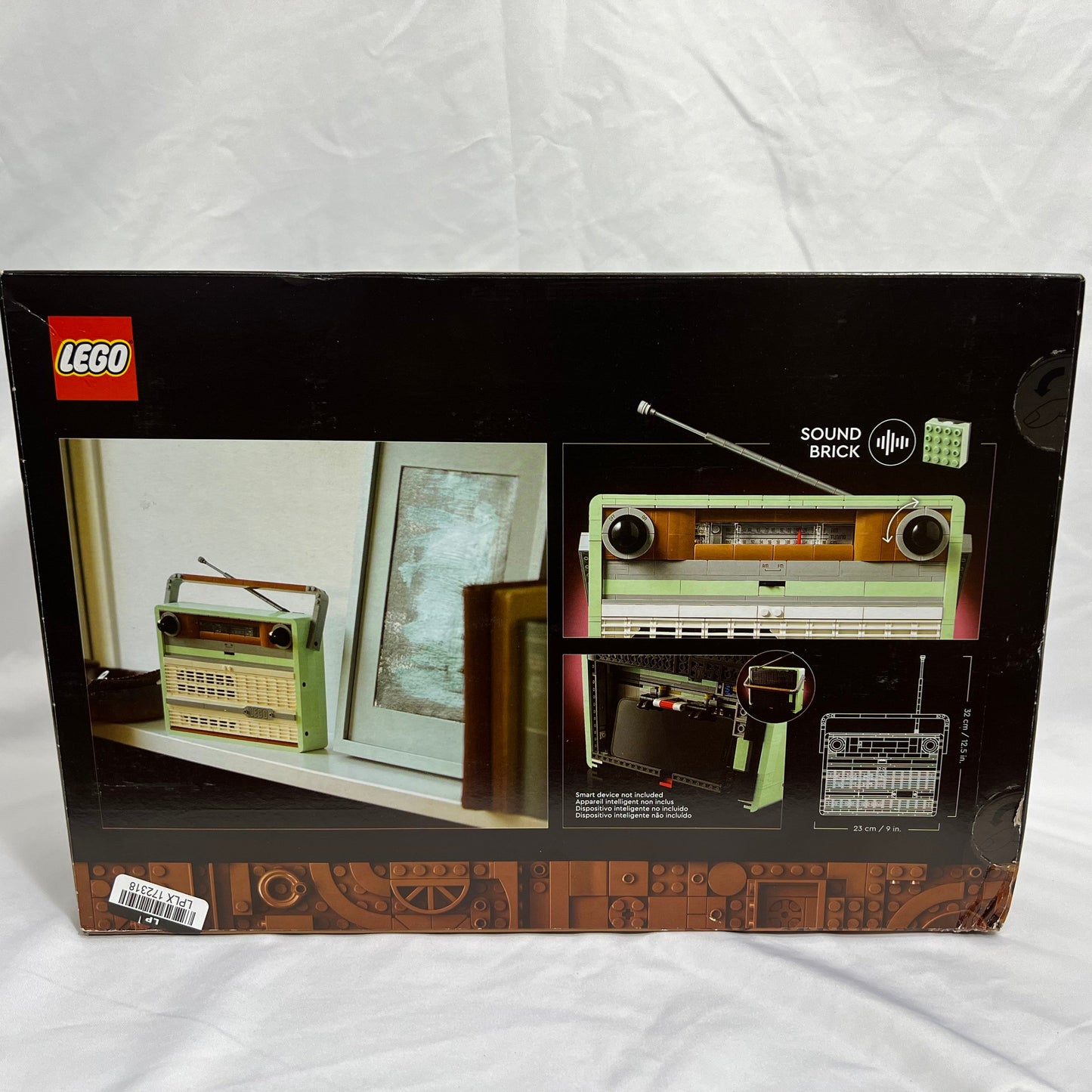 Lego Retro Radio Box Back