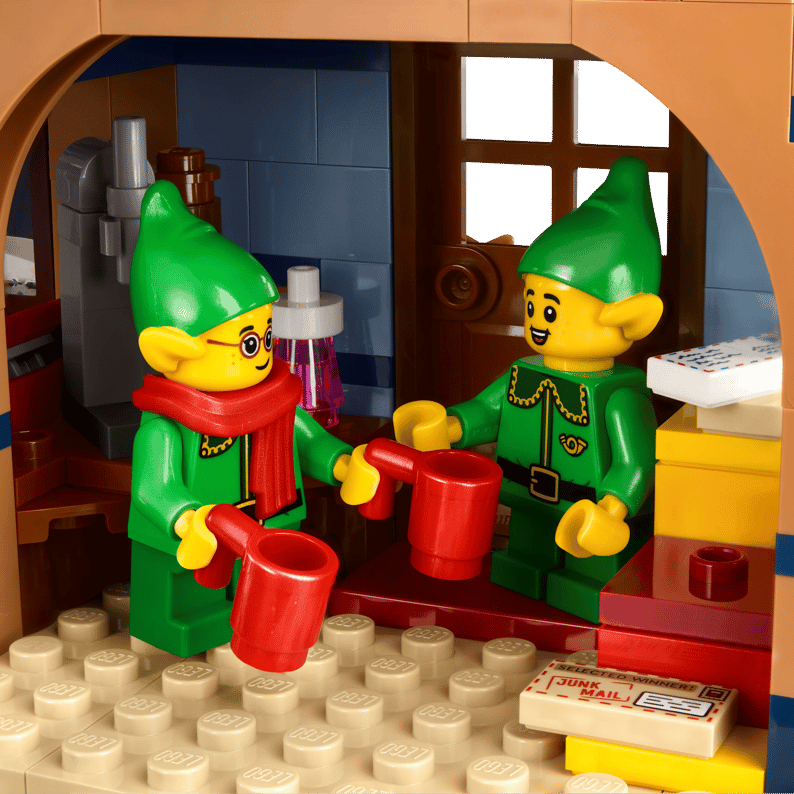 Lego Santa's Post Office Elves