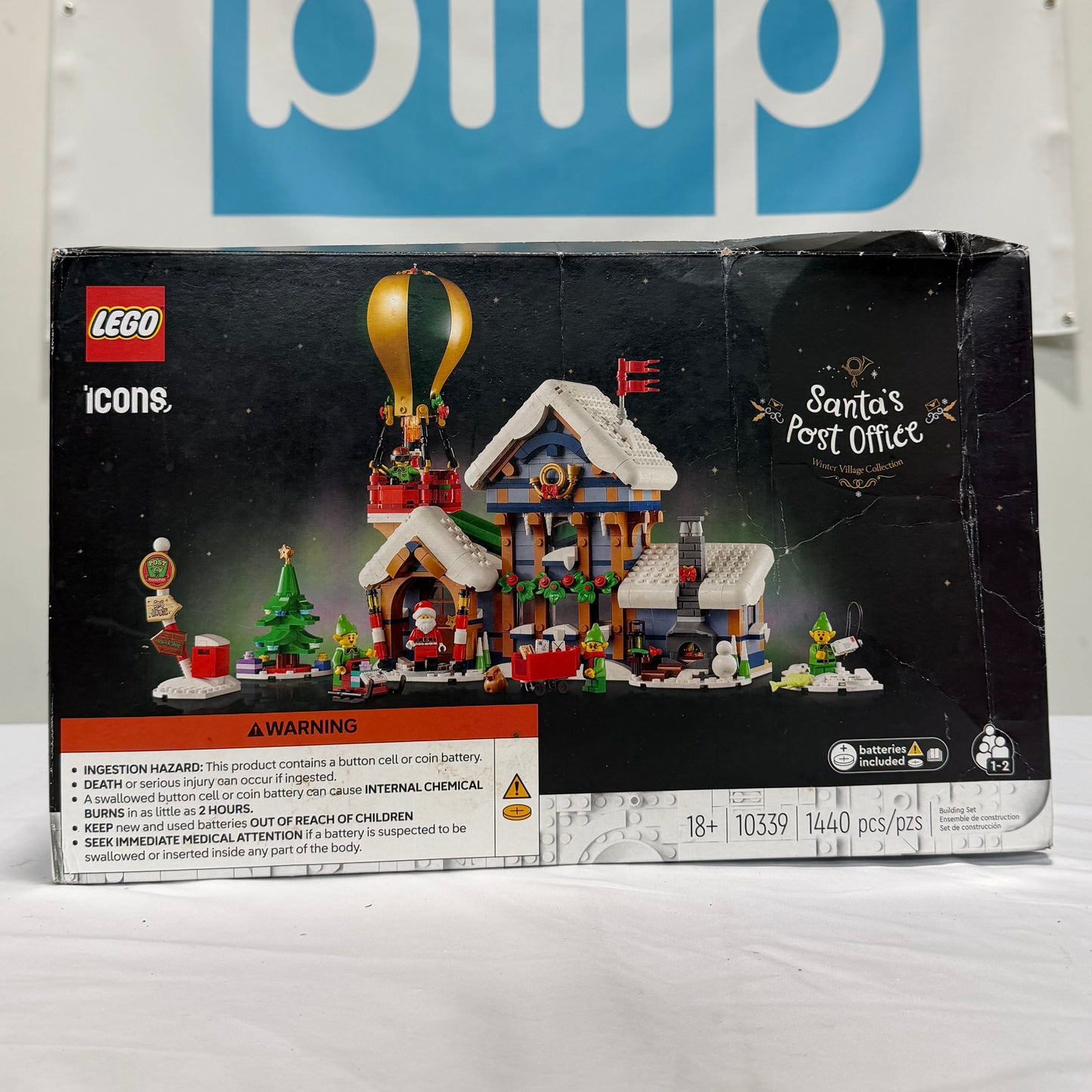 Lego Santa's Post Office Box Front