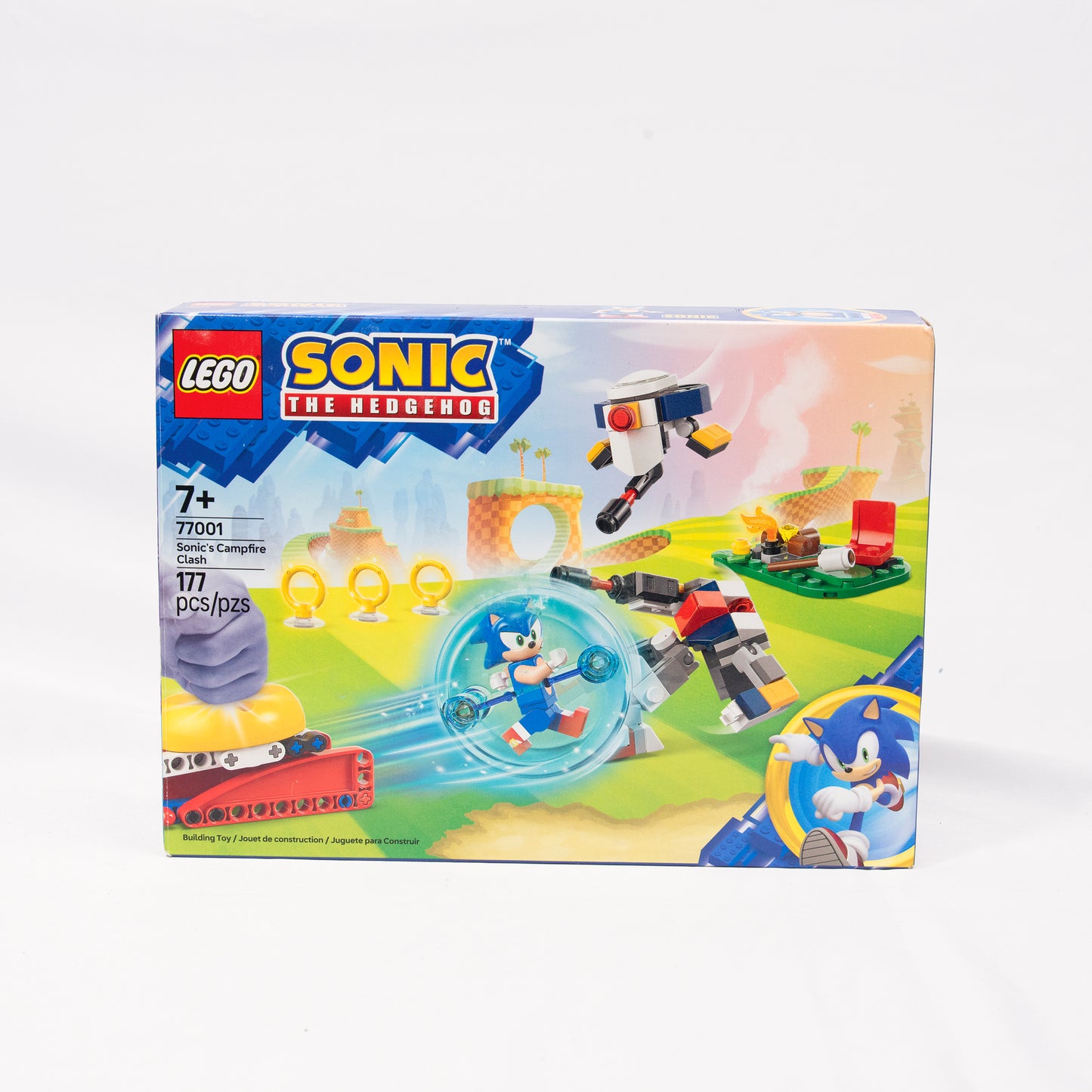 Lego Sonic the Hedgehog Campfire Clash Box Front