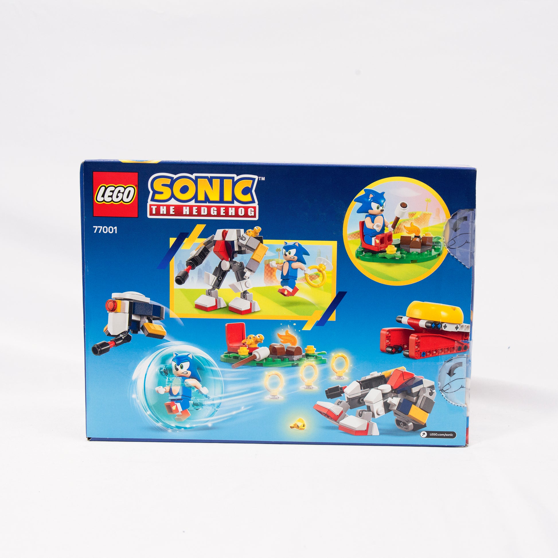 Lego Sonic the Hedgehog Campfire Clash Box Back