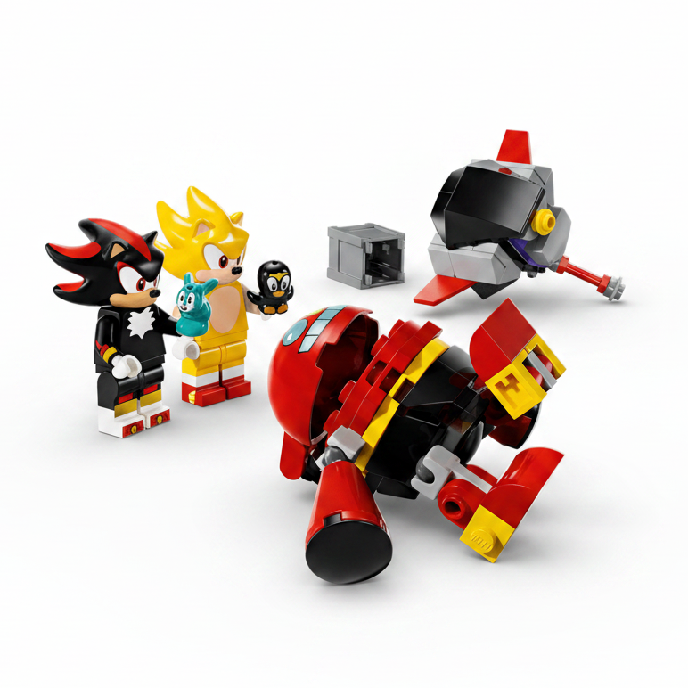 Lego Sonic The Hedgehog Super Sonic Vs Egg Drillster 