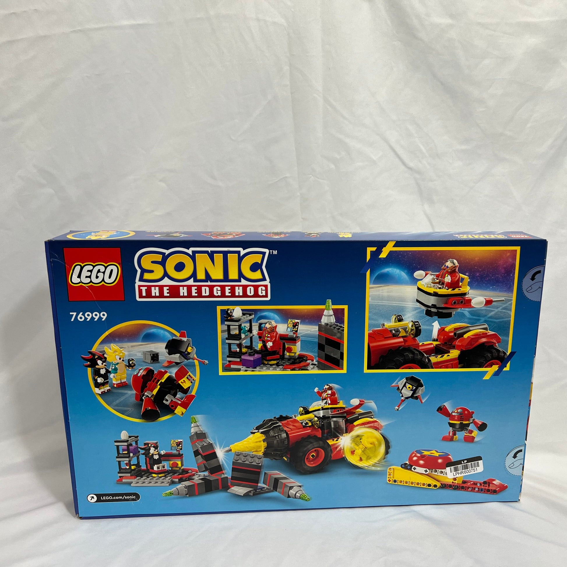 Lego Sonic The Hedgehog Super Sonic Vs Egg Drillster Box Back