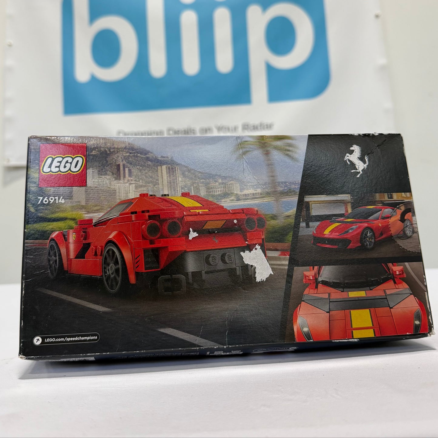 Lego Speed Champions Ferrari 812 Box Back