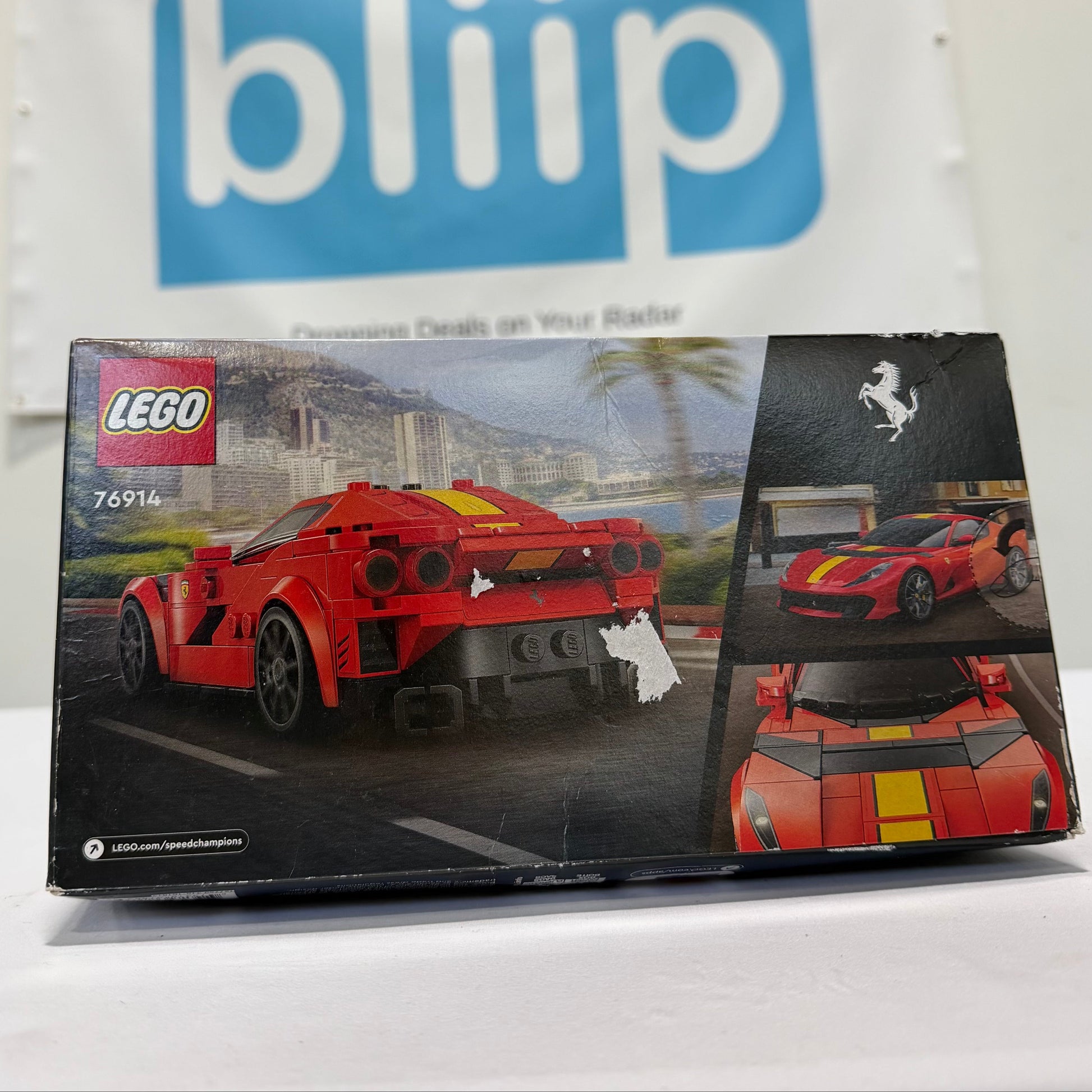 Lego Speed Champions Ferrari 812 Box Back