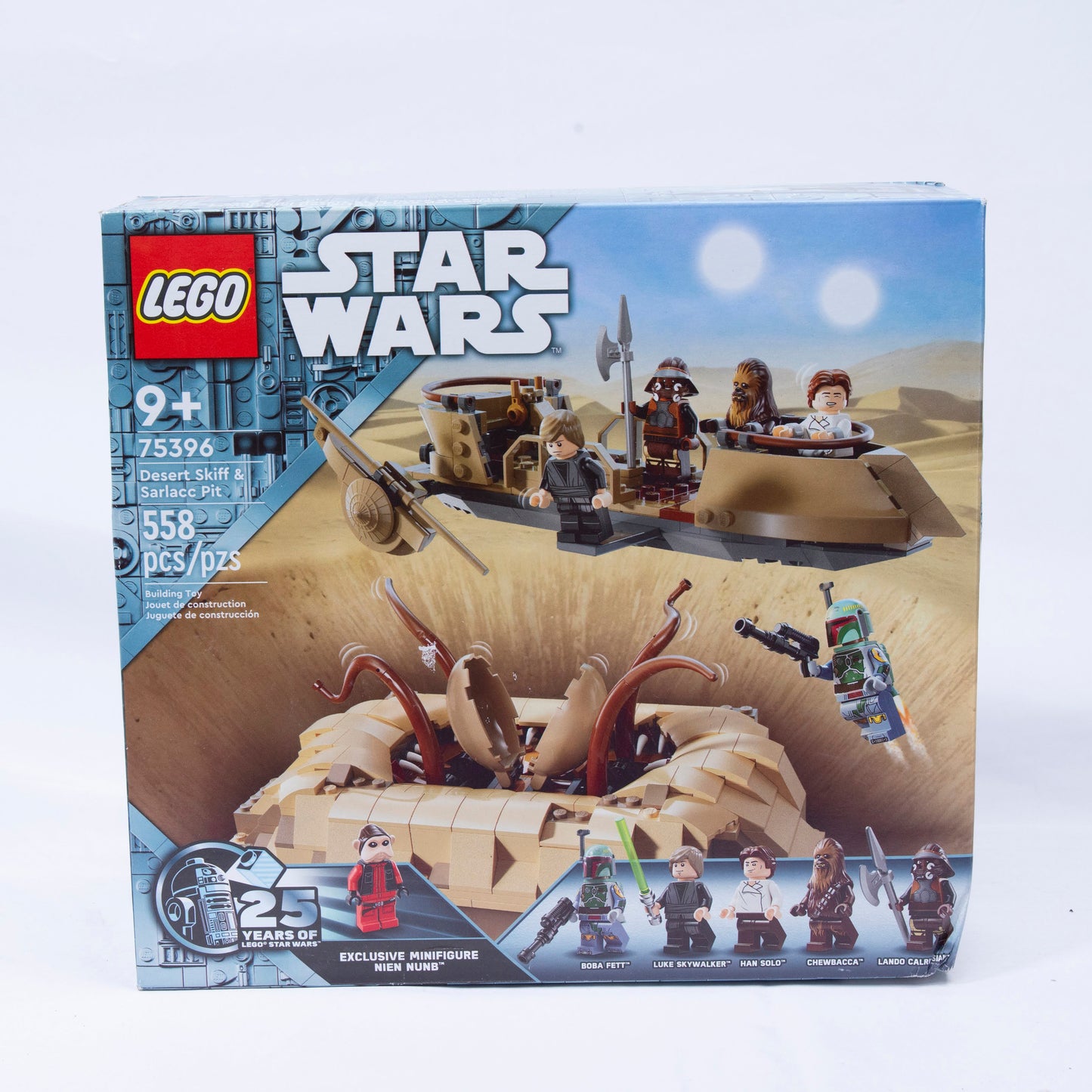 Lego Star Wars Desert Skiff and Sarlacc Pit Box Front