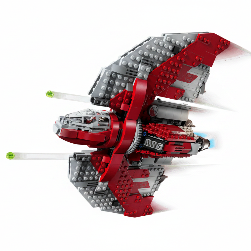 Lego Star Wars Ashoka Tano Jedi Shuttle Action
