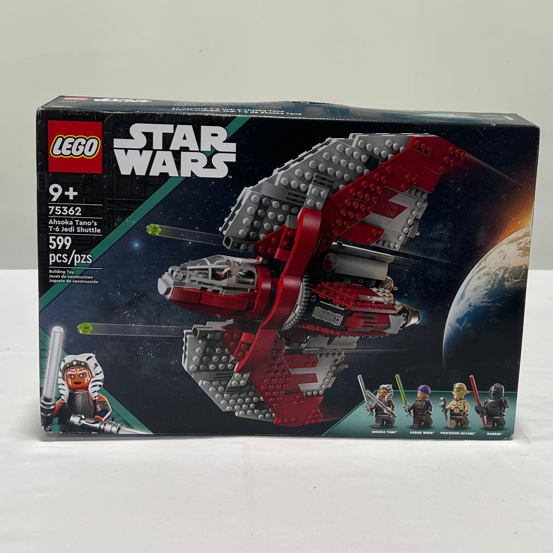 Lego Star Wars Ashoka Tano Jedi Shuttle Box Front