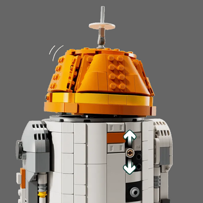 Lego Star Wars Chopper C1-10P Head