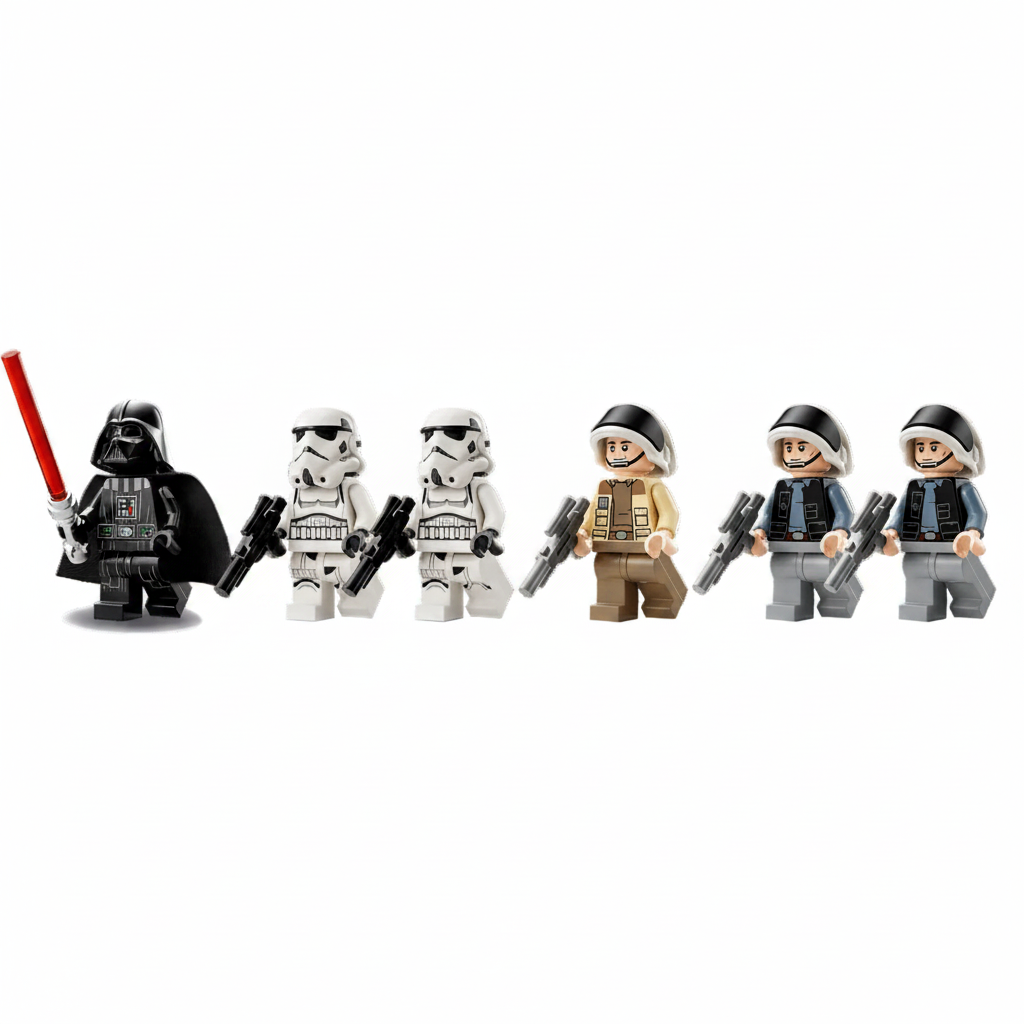 Lego Star Wars Boarding the Tantive IV Figures