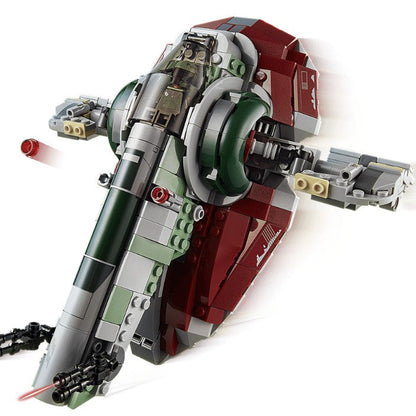 Lego Star Wars Boba Fett Starship Action