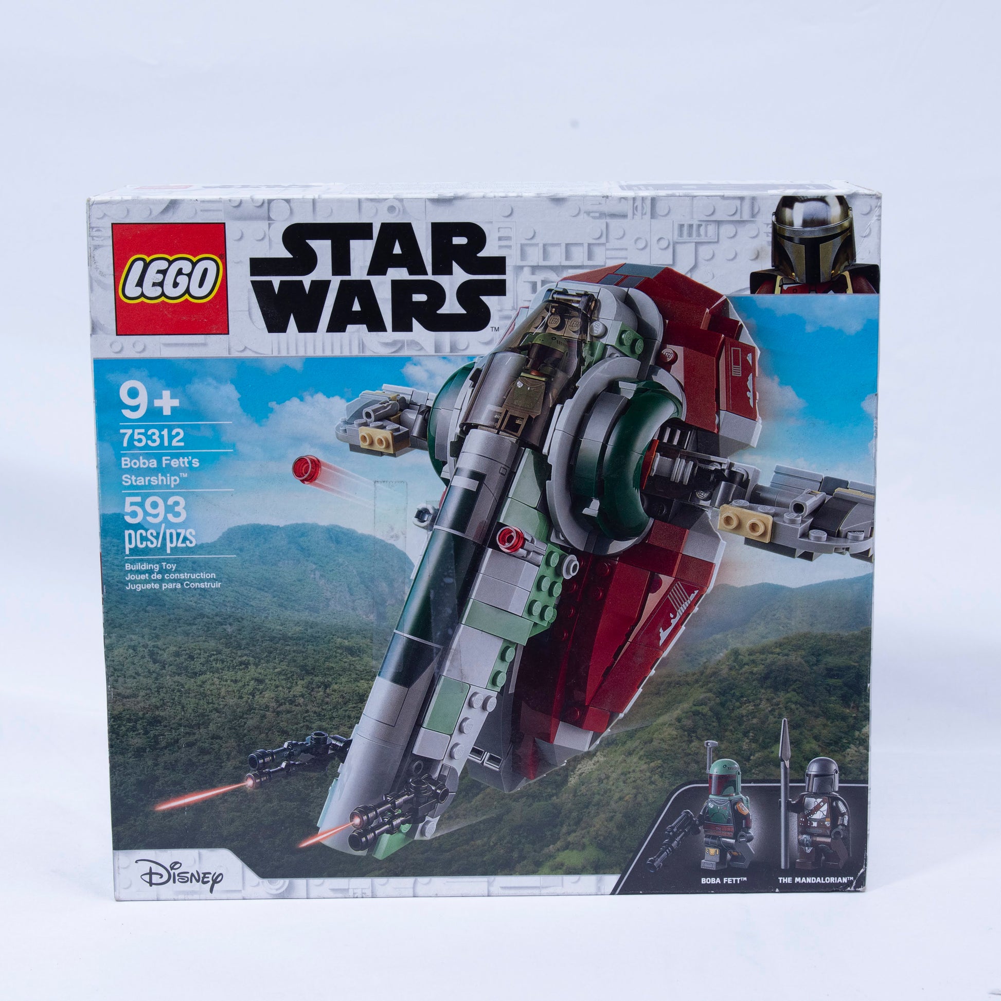 Lego Star Wars Boba Fett Starship Box Front