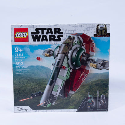 Lego Star Wars Boba Fett Starship Box Front