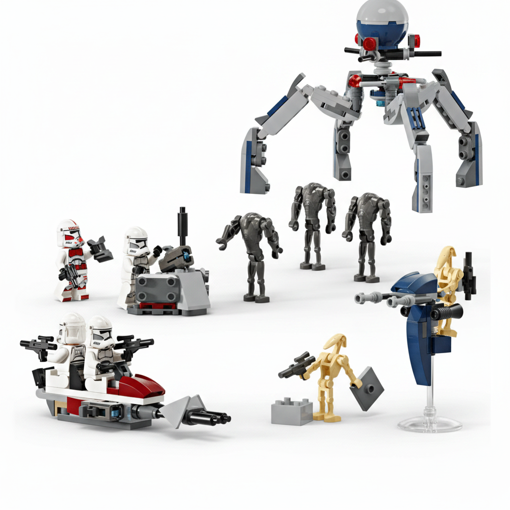 Lego Star Wars Clone Trooper Battle Droid Pack