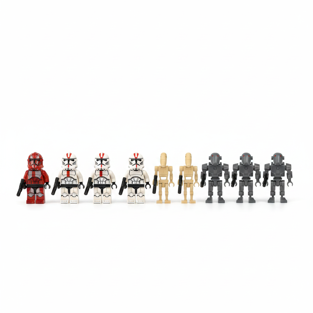 Lego Star Wars Clone Trooper Battle Droid Pack