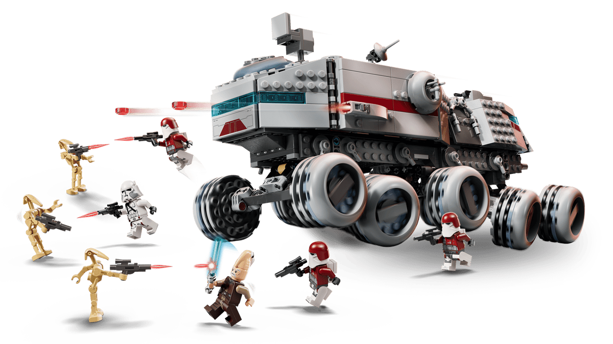 Lego Star Wars Clone Wars Republic Juggernaut Action